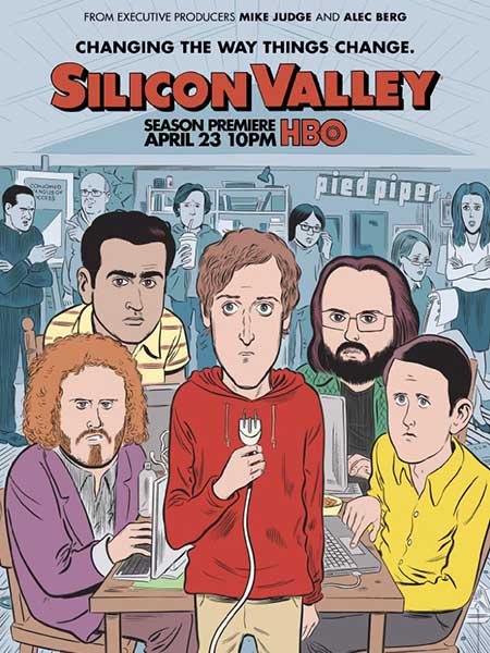 Кремниевая долина / Силиконовая долина (4 сезон) / Silicon Valley (2017) WEB-DLRip