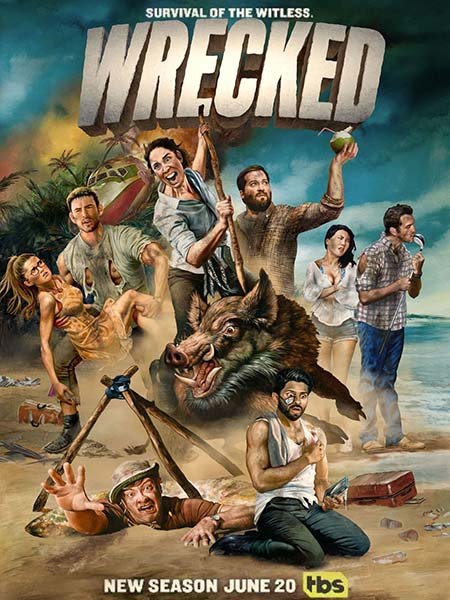 Крушение (2 сезон) / Wrecked (2017) WEB-DLRip