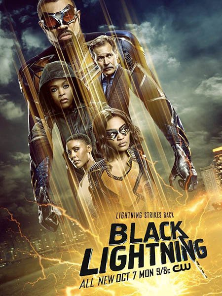 Черная молния (3 сезон) / Black Lightning (2019) WEB-DLRip