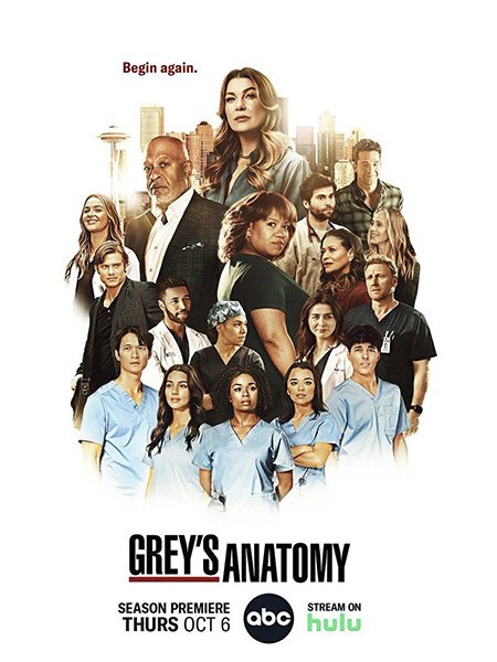 Анатомия Грей / Анатомия страсти (19 сезон) / Greys Anatomy (2022) WEB-DLRip